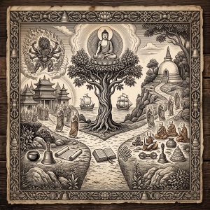 Lee más sobre el artículo Hinayana, Mahayana, Vajrayana